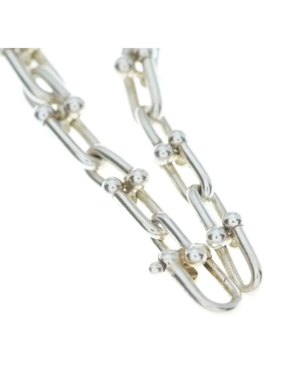 Tiffany & Co Graduated Pendant Chain Silver
